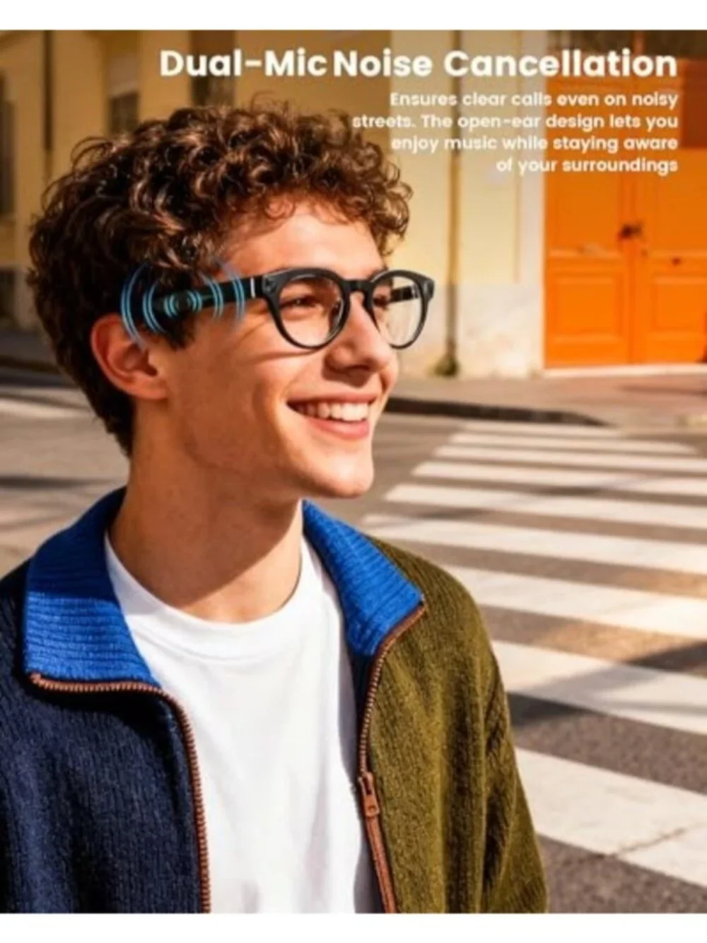 AI Smart Glasses with Camera, 8MP Camera, Real-Time Translation in 140+ Language